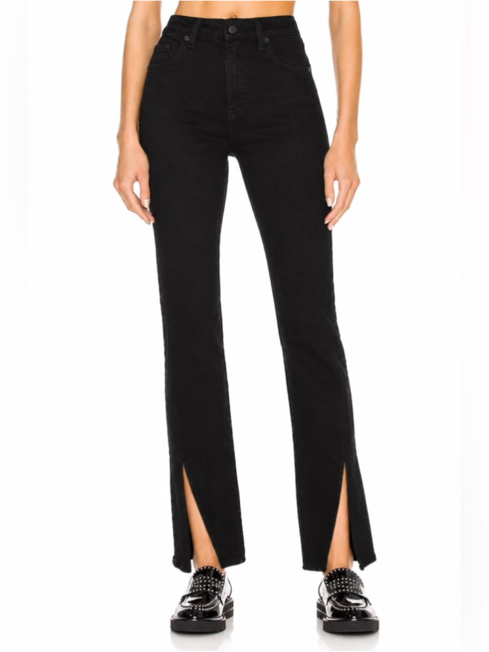 PISTOLA Teagan High Rise Vented Straight In Black Size 26